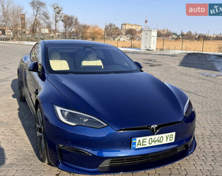 Синий Тесла Модель С, объемом двигателя 0 л и пробегом 24 тыс. км за 53000 $, фото 8 на Automoto.ua