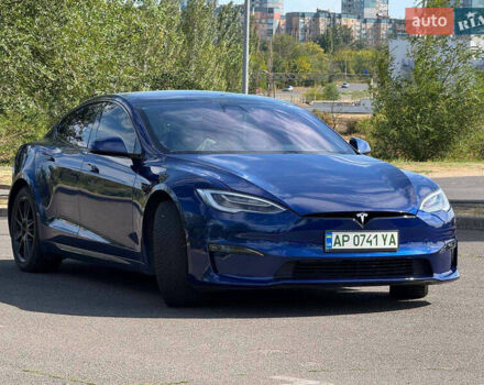 Синий Тесла Модель С, объемом двигателя 0 л и пробегом 115 тыс. км за 33500 $, фото 4 на Automoto.ua