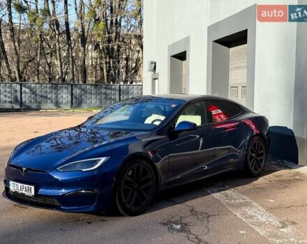 Синій Тесла Модель С, об'ємом двигуна 0 л та пробігом 112 тис. км за 47500 $, фото 3 на Automoto.ua