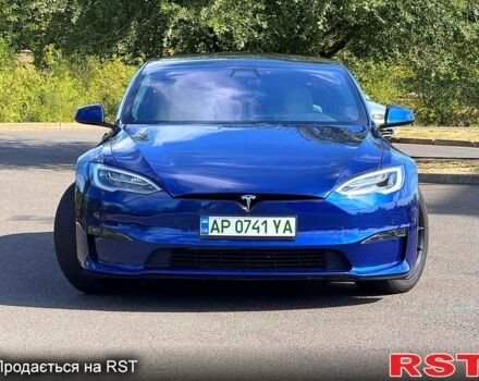 Синій Тесла Модель С, об'ємом двигуна 0 л та пробігом 115 тис. км за 34000 $, фото 1 на Automoto.ua