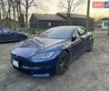 Синий Тесла Модель С, объемом двигателя 0 л и пробегом 39 тыс. км за 57000 $, фото 1 на Automoto.ua