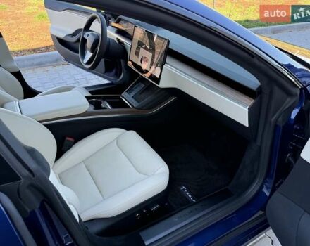 Синий Тесла Модель С, объемом двигателя 0 л и пробегом 1 тыс. км за 52500 $, фото 16 на Automoto.ua