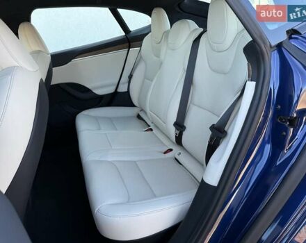 Синий Тесла Модель С, объемом двигателя 0 л и пробегом 1 тыс. км за 52500 $, фото 25 на Automoto.ua