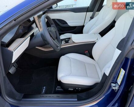 Синий Тесла Модель С, объемом двигателя 0 л и пробегом 1 тыс. км за 52500 $, фото 14 на Automoto.ua