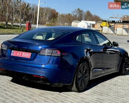 Синий Тесла Модель С, объемом двигателя 0 л и пробегом 1 тыс. км за 52500 $, фото 7 на Automoto.ua