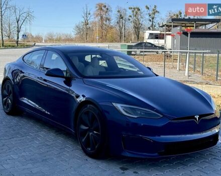 Синий Тесла Модель С, объемом двигателя 0 л и пробегом 1 тыс. км за 52500 $, фото 9 на Automoto.ua