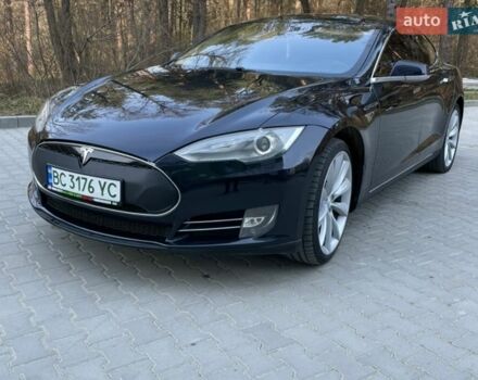 Синий Тесла Модель С, объемом двигателя 0 л и пробегом 155 тыс. км за 11000 $, фото 1 на Automoto.ua