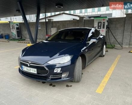 Синий Тесла Модель С, объемом двигателя 0 л и пробегом 212 тыс. км за 12500 $, фото 1 на Automoto.ua