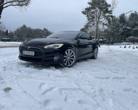 Синий Тесла Модель С, объемом двигателя 0 л и пробегом 150 тыс. км за 11200 $, фото 1 на Automoto.ua