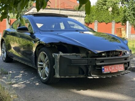 Синий Тесла Модель С, объемом двигателя 0 л и пробегом 122 тыс. км за 8600 $, фото 1 на Automoto.ua