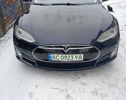Синій Тесла Модель С, об'ємом двигуна 0 л та пробігом 186 тис. км за 11300 $, фото 1 на Automoto.ua
