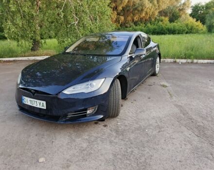 Синий Тесла Модель С, объемом двигателя 0 л и пробегом 250 тыс. км за 13800 $, фото 1 на Automoto.ua