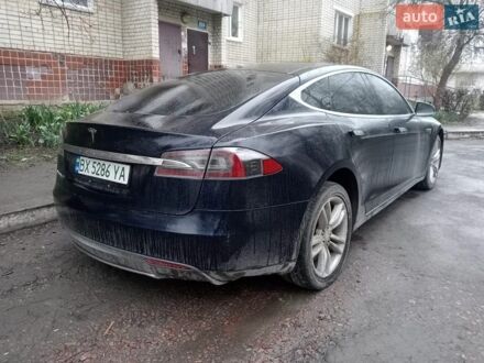 Синій Тесла Модель С, об'ємом двигуна 0 л та пробігом 212 тис. км за 9950 $, фото 1 на Automoto.ua