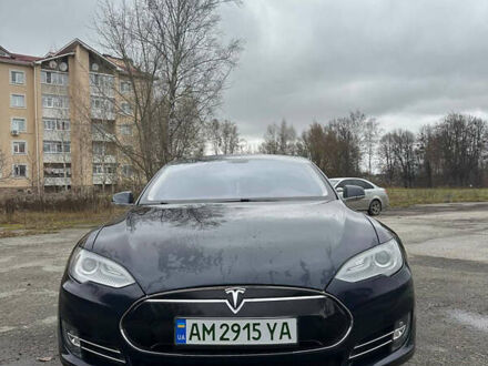 Синий Тесла Модель С, объемом двигателя 0 л и пробегом 165 тыс. км за 12500 $, фото 1 на Automoto.ua