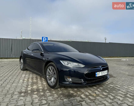 Синий Тесла Модель С, объемом двигателя 0 л и пробегом 250 тыс. км за 12200 $, фото 1 на Automoto.ua