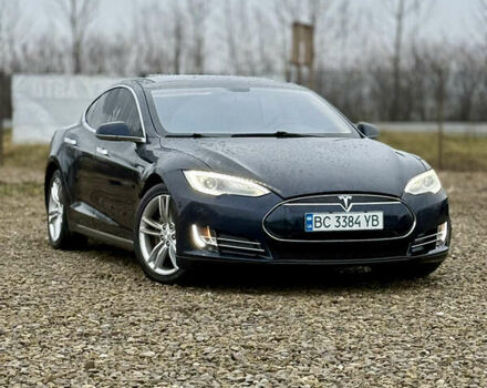 Синий Тесла Модель С, объемом двигателя 0 л и пробегом 192 тыс. км за 12499 $, фото 1 на Automoto.ua