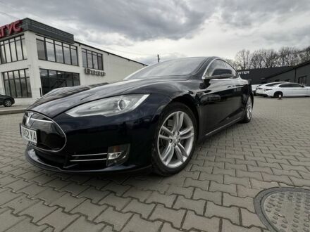 Синій Тесла Модель С, об'ємом двигуна 0 л та пробігом 100 тис. км за 14200 $, фото 1 на Automoto.ua