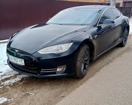 Синий Тесла Модель С, объемом двигателя 0 л и пробегом 197 тыс. км за 19000 $, фото 1 на Automoto.ua