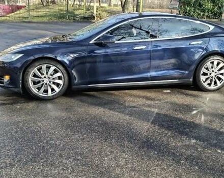 Синий Тесла Модель С, объемом двигателя 0 л и пробегом 333 тыс. км за 14500 $, фото 1 на Automoto.ua