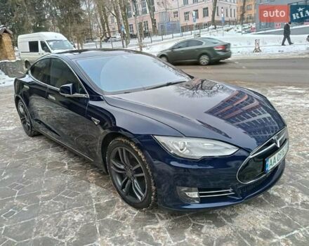 Синий Тесла Модель С, объемом двигателя 0 л и пробегом 149 тыс. км за 13500 $, фото 1 на Automoto.ua
