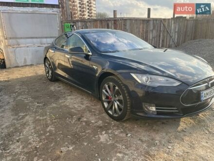 Синий Тесла Модель С, объемом двигателя 0 л и пробегом 167 тыс. км за 11450 $, фото 1 на Automoto.ua