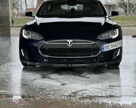 Синий Тесла Модель С, объемом двигателя 0 л и пробегом 100 тыс. км за 339 $, фото 1 на Automoto.ua