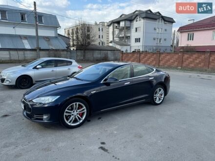 Синий Тесла Модель С, объемом двигателя 0 л и пробегом 220 тыс. км за 14900 $, фото 1 на Automoto.ua
