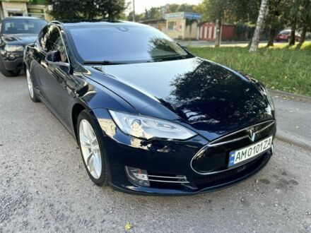 Синий Тесла Модель С, объемом двигателя 0 л и пробегом 220 тыс. км за 12500 $, фото 1 на Automoto.ua