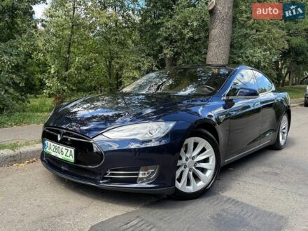 Синій Тесла Модель С, об'ємом двигуна 0 л та пробігом 104 тис. км за 15600 $, фото 1 на Automoto.ua