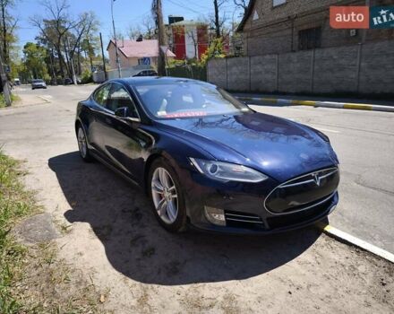 Синий Тесла Модель С, объемом двигателя 0 л и пробегом 138 тыс. км за 18499 $, фото 1 на Automoto.ua