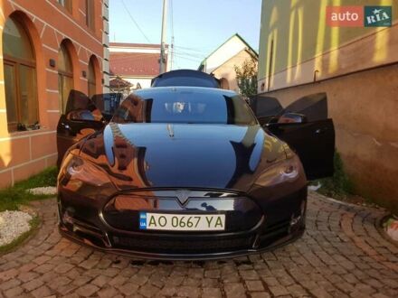 Синий Тесла Модель С, объемом двигателя 0 л и пробегом 171 тыс. км за 14000 $, фото 1 на Automoto.ua