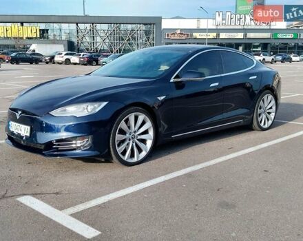 Синий Тесла Модель С, объемом двигателя 0 л и пробегом 193 тыс. км за 19900 $, фото 1 на Automoto.ua