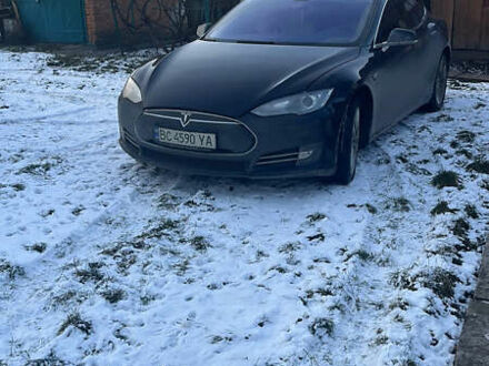 Синий Тесла Модель С, объемом двигателя 0 л и пробегом 165 тыс. км за 14000 $, фото 1 на Automoto.ua