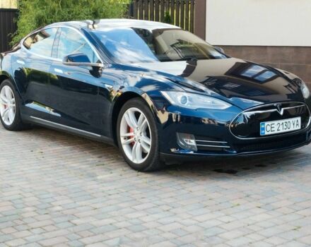 Синий Тесла Модель С, объемом двигателя 0 л и пробегом 135 тыс. км за 20500 $, фото 1 на Automoto.ua