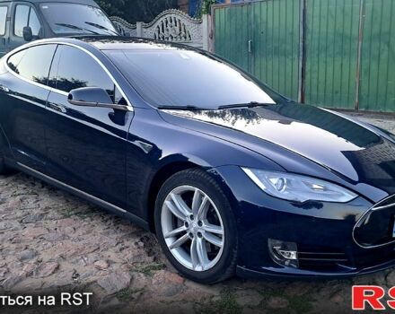 Синій Тесла Модель С, об'ємом двигуна 85 л та пробігом 195 тис. км за 12500 $, фото 1 на Automoto.ua