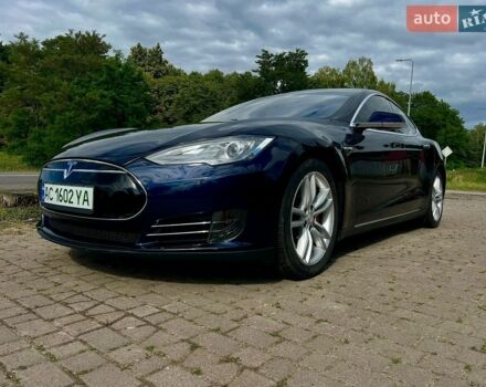 Синий Тесла Модель С, объемом двигателя 0 л и пробегом 130 тыс. км за 12999 $, фото 1 на Automoto.ua