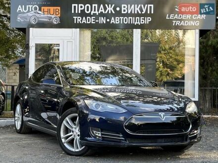 Синій Тесла Модель С, об'ємом двигуна 0 л та пробігом 88 тис. км за 16500 $, фото 1 на Automoto.ua