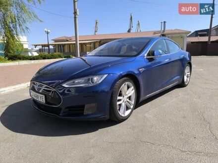 Синій Тесла Модель С, об'ємом двигуна 0 л та пробігом 203 тис. км за 18999 $, фото 1 на Automoto.ua