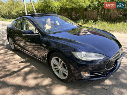 Тесла Модель С 2015 у Івано-Франківську на Automoto.ua Синій Тесла Модель С, об'ємом двигуна 0 л та пробігом 93 тис. км за 18500 $, фото 1 на Automoto.ua