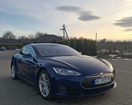 Синій Тесла Модель С, об'ємом двигуна 0 л та пробігом 141 тис. км за 12500 $, фото 1 на Automoto.ua