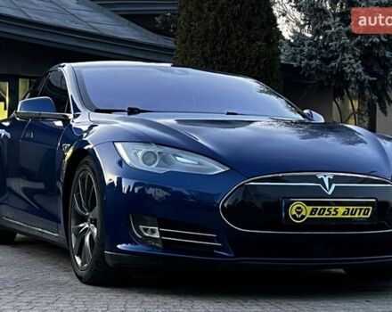 Синий Тесла Модель С, объемом двигателя 0 л и пробегом 182 тыс. км за 14300 $, фото 1 на Automoto.ua