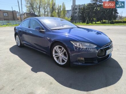 Синій Тесла Модель С, об'ємом двигуна 0 л та пробігом 216 тис. км за 16800 $, фото 1 на Automoto.ua