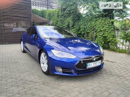 Синий Тесла Модель С, объемом двигателя 0 л и пробегом 164 тыс. км за 15500 $, фото 1 на Automoto.ua