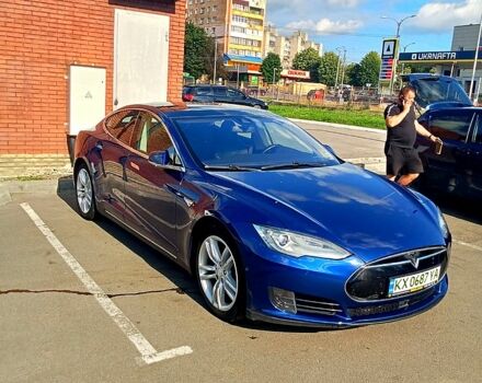 Синій Тесла Модель С, об'ємом двигуна 0.35 л та пробігом 152 тис. км за 16000 $, фото 1 на Automoto.ua