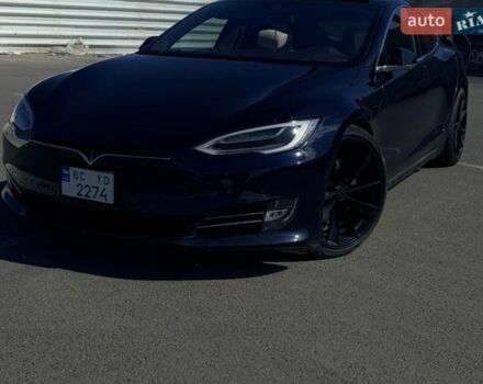 Синій Тесла Модель С, об'ємом двигуна 0 л та пробігом 193 тис. км за 17000 $, фото 1 на Automoto.ua