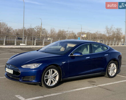 Синій Тесла Модель С, об'ємом двигуна 0 л та пробігом 146 тис. км за 15600 $, фото 1 на Automoto.ua