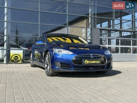 Синий Тесла Модель С, объемом двигателя 0 л и пробегом 135 тыс. км за 18000 $, фото 1 на Automoto.ua