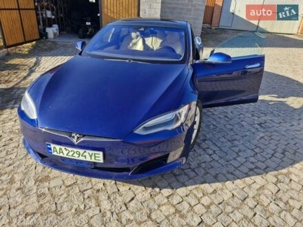 Синий Тесла Модель С, объемом двигателя 0 л и пробегом 210 тыс. км за 13400 $, фото 1 на Automoto.ua