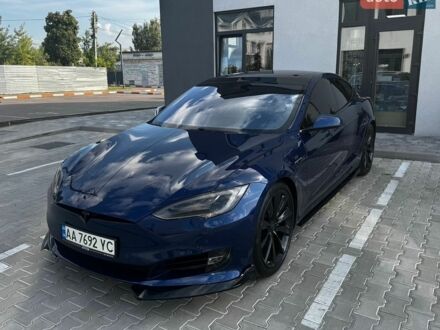 Синій Тесла Модель С, об'ємом двигуна 0 л та пробігом 213 тис. км за 15500 $, фото 1 на Automoto.ua