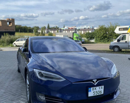 Синій Тесла Модель С, об'ємом двигуна 0 л та пробігом 285 тис. км за 18800 $, фото 1 на Automoto.ua